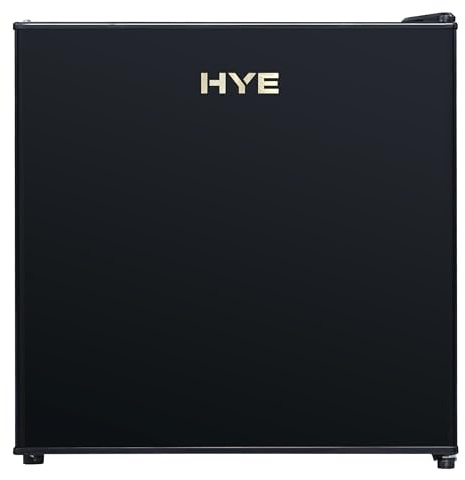 HYE Table Top Freezer – 35L Compact Freestanding Mini Freezer, Energy-Efficient 148 kWh/Year, Quiet 41 dB Operation, Ideal for Homes, Offices, Student Rooms - Black - RF01MFR35B23