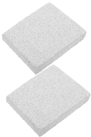 Gatuida 2 Pack Lava Stone Scratch Pads for Rabbits, Guinea Pigs and Small Pets, Claw Grinding Tile with Chew-resistant Durability for Cage Use