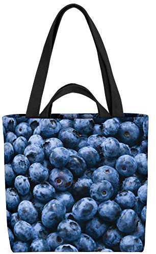 VOID myrtilles Sac Shopping 33x33x14cm,15l Shopper Bag Cabas