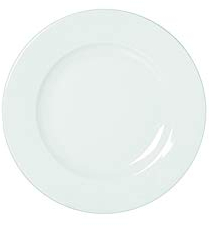 Piatto per il Pane da Tavola in Porcellana Bianco Wersal 17 cm