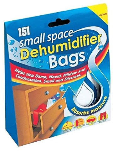 Wardrobe Dehumidifier Small Space Bags To Stop Mould Mildew Moisture Absorber Condensation Damp Remover Improve Air Quality Small And Discreet Use Inside Wardrobes Store Cupboards Drawer Car