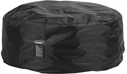 Les-Theresa Tire Cover Wheel Covers Universal Waterproof Multifunctional Tire Storage Bags for Motorhomes Boat Trailers Campers Jeeps Trucks(S-Black)