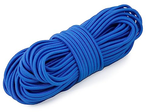 Shelver Corda elastica di alta qualità, 3 mm, blu scuro, 5 m