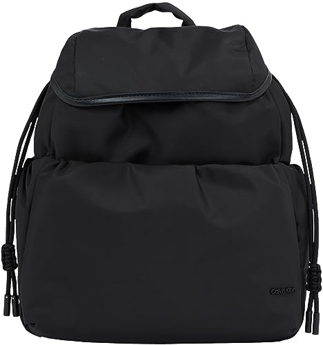 Calvin Klein Ck Nylon Backpack Rucksäcke, Damen, Schwarz (Ck Black), Os