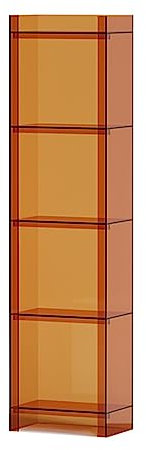 prospekthalter zeitungs zeitschriften 4-stöckiger Zeitschriftenständer aus Acryl, Wohnzimmer, Büro, Badezimmer, Aufbewahrungshalter, rechteckiger Boden-Organizer for die Anzeige von Zeitungen, Zeitsch