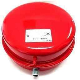 Generico Vaso d'Espansione Circolare Piatto per Caldaie Mod. CP335 Attacco 3/4 Maschio Gas Membrana SBR (CP335-12)