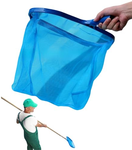 IATAHI Retino Superficie per Piscina,Retino Raccogli Foglie Piscina,Retino per Piscina,Rete Pulita per Piscina,Retino per Piscina,Retino per Pulizia della Piscina,Pool Skimmer Rake Net,per Pulizia