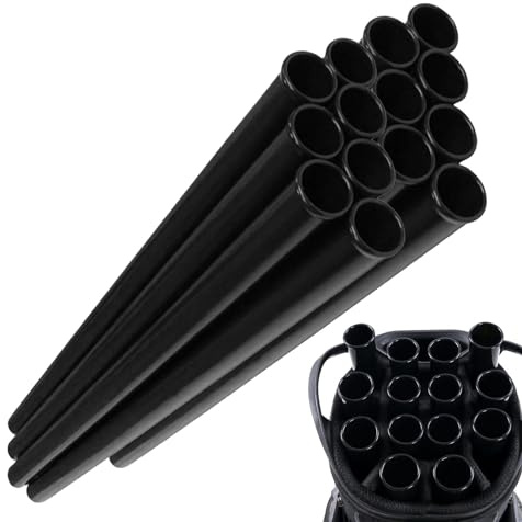 Tubo per Palline da Golf, Tubi per Mazze da Golf per Sacca da Golf, 14 divisori di Ricambio per Mazze da Golf, per Borse da Golf, Supporto Rinforzato per Mazze da Golf, per Adulti, Gamma di