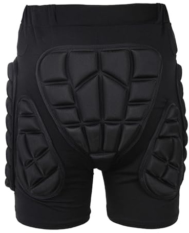 Hüftschutz – Gepolsterte Shorts für Herren, Bequeme Hüftpolster für Männer und Frauen | Hüft- und -Schutz, Crash Pants mit Hüft- und Steißbeinschutz zum Snowboarden, Skifahren, Skaten