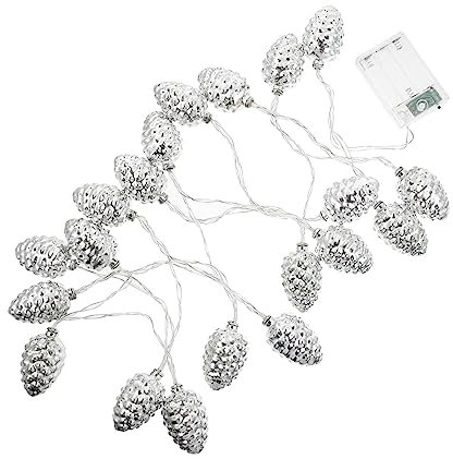 NAMOARLY Led Lichterkette Schneeflocken Muster Warmweiß Batteriebetrieben Mit Blinkfunktion 3m Mit 20 Leds Kreative Weihnachtsdekoration Für Innen Und Festtagsbeleuchtung