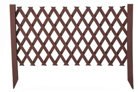 Grillage de clôture de jardin portable en bois pour agrandir les espaces extérieurs