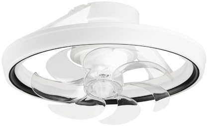 Orbegozo CP 149035 Ventilador de Techo BOX FAN, DC, Diámetro de las aspas: 33 cm, 6 Velocidades, Luz LED de 40 W SMD 3600 lumens, Silencioso