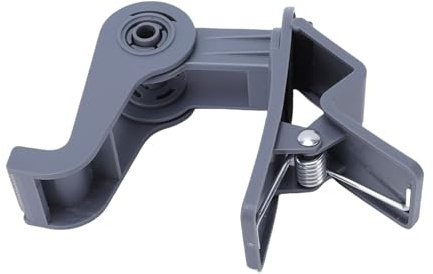 FTVOGUE Desktop Tape Dispenser, ABS Craft Tape Dispenser Table Clamp with 360 Degree Rotational Feature, for Gift Wrapping Holiday Projects (Grey)