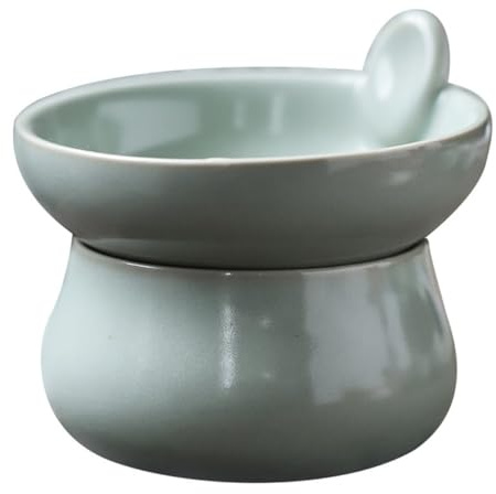 Toyvian Filtre à Thé en Céramique Style Vintage Passoire à Mailles Fines Infuseur pour Tasse et Service à Thé Kung Fu