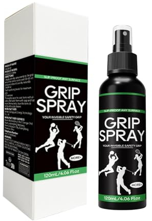 Spray de agarre para zapatos, 120 ml, protector portátil, spray de agarre de guantes, adhesivos para zapatos de baloncesto para tenis, golf, bádminton, balonmano, de fútbol, tenis