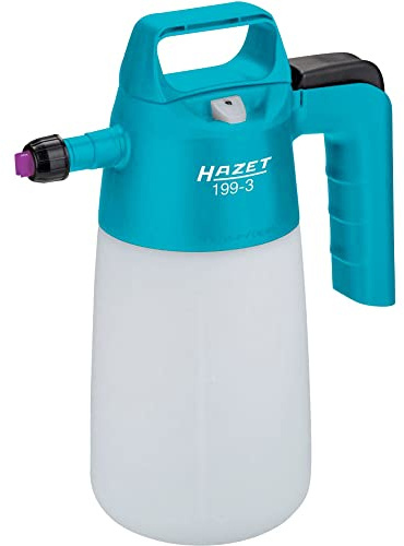 HAZET Pumpsprayflaska (sprayflaska för desinfektion av ytor och för produktion av permanent skum, lämplig för ytaktiva ämnen, 0,75 l nettoinnehåll, viton-tätningar) 199-3