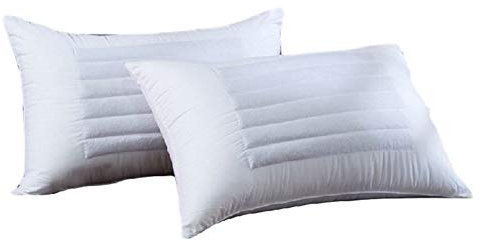 HOUMEL Oreiller Cervical en Sarrasin Confortable Oreiller de Soin du Cou Anti-poussière Anti-poussière hypoallergénique Idéal for soulager la Douleur au Cou et Offrir des oreillers de Sommeil Profond