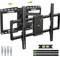 USX-MOUNT TV Wandhalterung Schwenkbar Neigbar für 32-90 Zoll TVs, Verschiebbarem Design zur TV Zentrierung, Max. VESA 600x400mm, Fernseher Halterung bis zu 68.2kg