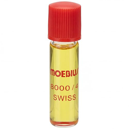 Olio per Riparazione Orologi, Olio Sintetico per Orologiai Olio per Riparazione Movimenti Orologi Lubrificante per Orologi da Polso 2 Ml