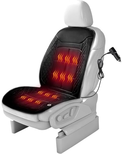 Generisch Auto Sitzauflagen Winter - 2026 Neu Premium Sitzschutz mit Rückenlehne - rutschfest & ergonomisch - Weiche Polsterung für Erwachsene LKW, SUV Oder Transporter Geeignet