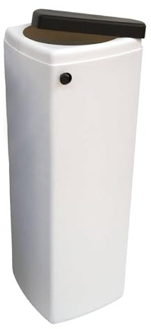 Serbatoio Del Sale 35 Litri Completo Di Attacco Da 3/8 Per Addolcitore Acqua O Deferrizzatore