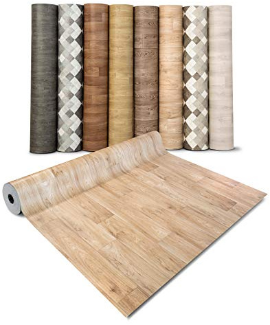 casa pura Revêtement PVC en Rouleau – Film Vinyle antidérapant, imperméable et résistant, Protection sols et Meubles, découpe Facile, Modèle Wagner 200x300 cm