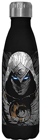Marvel MKnight Torso Bouteille d'eau en acier inoxydable Noir 500 ml