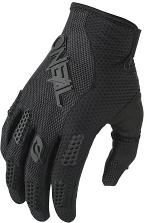 O'NEAL | Guanti Moto & Motocross | MX MTB FR Downhill | Vestibilità, Materiale Permeabile all'Aria | Guanto Element RACEWEAR V.24 | Adulti | Nero | Taglia S