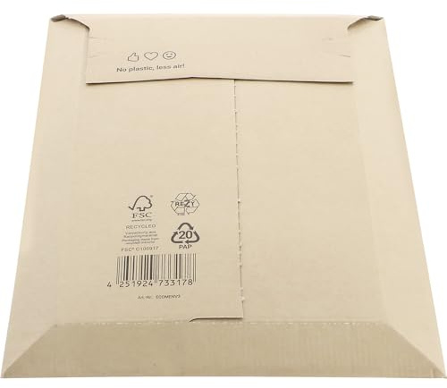 ratioform flow | Versandtasche E-Commerce | höhenvariabel | Innenmaße 352 x 276 x 0-70 mm | VE 30 Stk