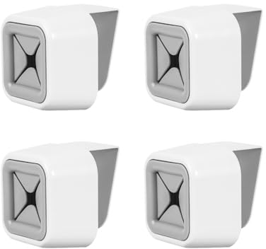 DONGKER Geschirrtuchhalter, 4 Stück Küchentuchhalter, Einhängen Handtuchhaken Handtuchklemme für Bad, Küche und Haushal