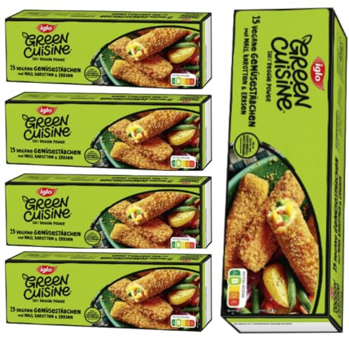 Iglo Gemüsestäbchen 426 Gramm x 5 STÜCK [Frischegarantie]