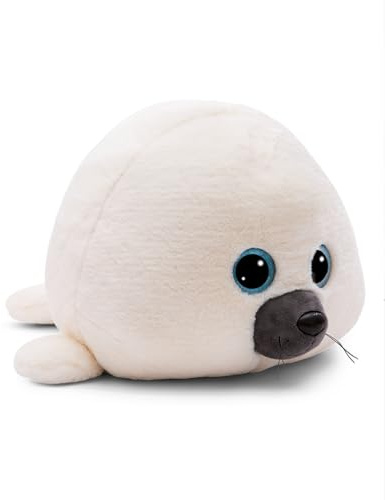 NICI Kuscheltier GLUBSCHIS Robbe Boubelle 45cm beige - Stofftier aus weichem Plüsch, niedliches Plüschtier zum Kuscheln und Spielen, für Kinder & Erwachsene, tolle Geschenkidee - 49898