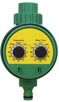 Timer dell'acqua programmabile, regolatore di irrigazione impermeabile, irrigatore per auto, timer da giardino