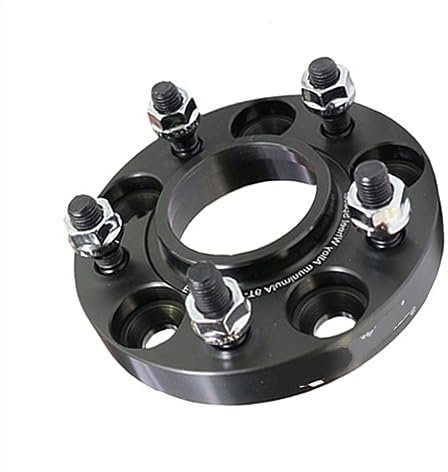 YPLVWSOYQ Kompatibel Mit Skoda Für Fabia Für Kamiq Für Kodiaq GT Für Kushaq Für Rapid Für Slavia PCD 5x100 CB 57,1 Mm Autonabe Centric Wheel Spacer Adapter Spurverbreiterungen(Spacer 30mm-BK)