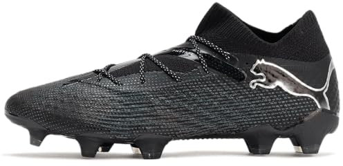 PUMA Future 7 Ultimate - Tacos de fútbol para hombre, color negro, Negro, 7