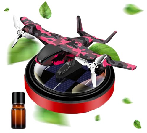 Deodoranti per auto – Diffusore di aromi per auto – Aromaterapia solare rotante automatica per lavagna, diffusore di aromi veicoli, diffusore aromaterapia