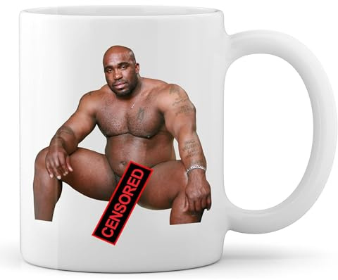 Print Maniacs Funny Heat Transition Mug - Christmas Secret Santa Gift for Men, Women, Him - Novelty Present for Friends on Birthday, Anniversary