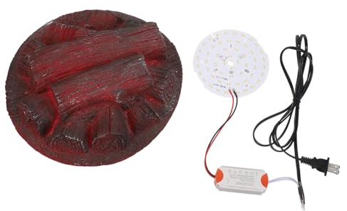 Generic Fake Fireplace Flame Lamp: Realistic Flame Effect Lamp - Electric Faux Campfire Table Light - Artificial Fire Bowl Decoration for Holiday Christmas (Us Plug)
