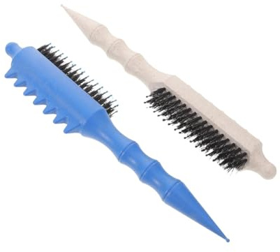 SEWACC 2 peines para cardar, cepillo de para masajear el cuero cabelludo, seccionar, forma y teñir el cabello. Herramientas de peinado para mujeres.