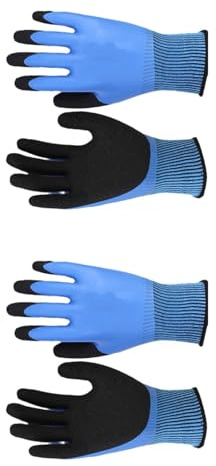 Zuoeay 1000-V Hochspannungs Elektro Gummihandschuhe, doppelseitige Isolierung, wasserdicht, rutschfest, Haltbarkeit für Elektriker Verwenden Sie Hochspannungs Schutzhandschuhe für Elektriker
