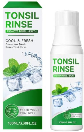 Tonsil stensköljning, sköljning av tonsillrengöringslösning | Tandmunvatten, 100 ml, för vuxna tonåringar affärsresa hemma utomhus