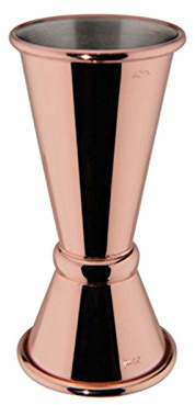 Ilsa Cocktail Verre doseur Mixage 2/4 cl Inox Cuivré