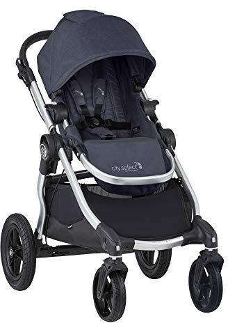 Baby Jogger City Select Single - Silver Frame - Carbon