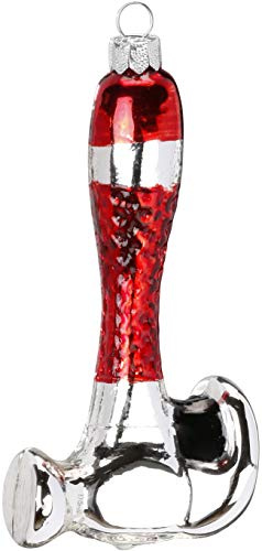 Weihnachtskugeln Figuren Glas Werkzeuge - Hammer 12cm