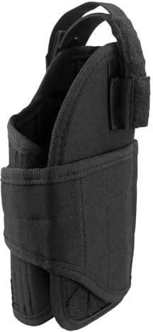 MiOYOOW Pistolenholster, Taktische Handfeuer Waffenholster, Verstellbarer Verdeckter Trageholster für Kleinwagen Kompakt Pistole in Voller Größe