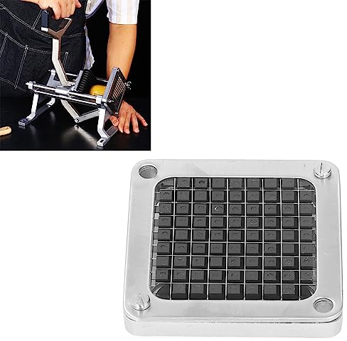 Stainless Steel French Fry Cutter Blade, Potato Cutter for Efficient Potato Cutting (9mm)