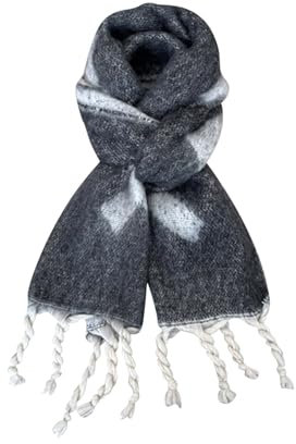 Schal Damen Frauen Herbst Winter Elegant Drucken Dreieckstuch Vintage Wintertuch Mode Warme Schal