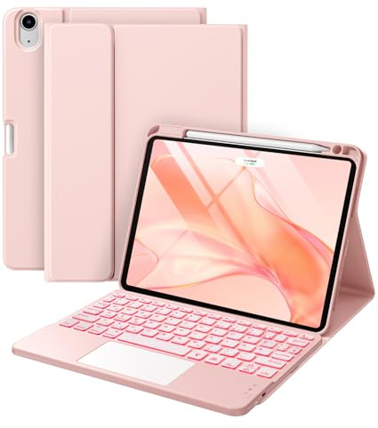Vobafe Tastatur Hülle Trackpad für iPad Air 11 Zoll M4 M3 M2 & Air 5/4 Gen