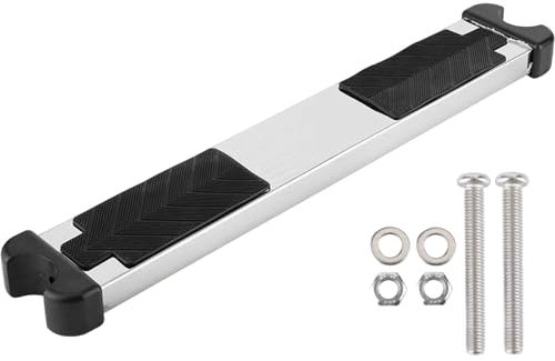 Marches d'échelle de piscine – Échelle de piscine en acier inoxydable 304 – Échelle de piscine hors sol robuste avec marches moulées, accessoire durable pour la sécurité de la piscine, marches à pédal