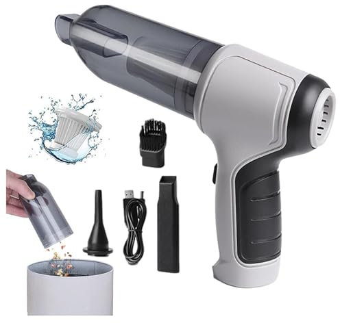 BesBet Wireless Handheld Vacuum Cleaner, Wireless Handheld Vacuum For Carpet Strong Cleaning Power Pc Cleaner, For Car, Home, Office,White